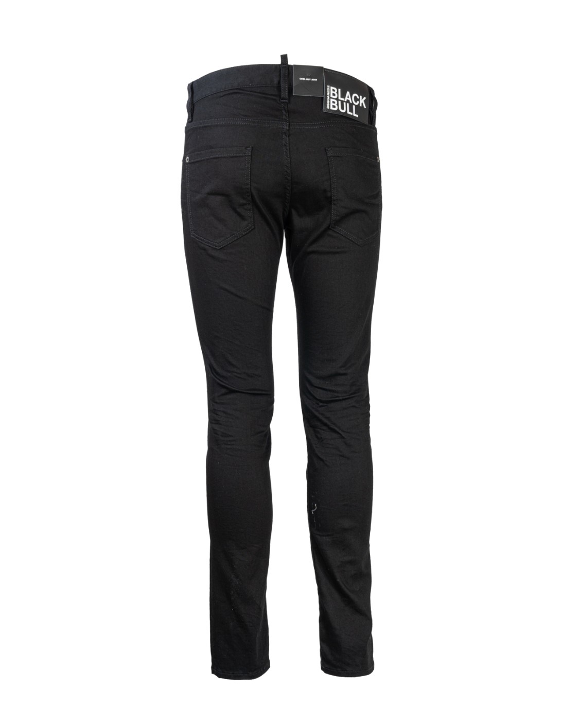 shop DSQUARED2  Jeans: Dsquared2 jeans in denim di cotone stretch.
Vestibilità skinny.
Modello 5 tasche.
Chiusura con zip coperta e bottone.
Label logata sulla patta.
Salpa posteriore "DSQUARED2 BLACK BULL".
Composizione: 90% Cotone 10% Elastan.
Fabbricato in Romania.. LB1314 S30730-900 number 4064679